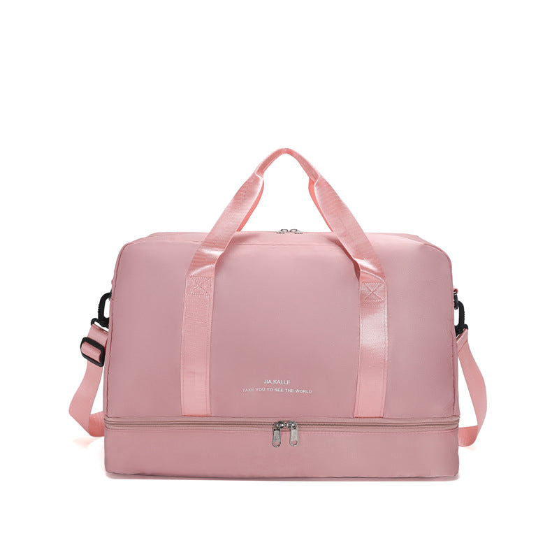 Sporty Travel Bag With Spacious Interior Compartment And Removable Shoulder Strap Bowlift