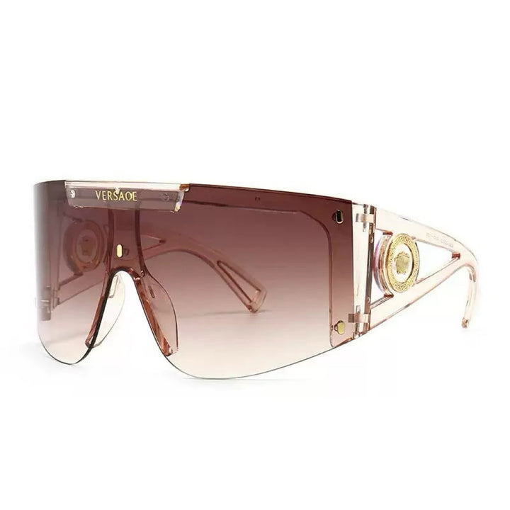 Women futuristic oversized sunglasses Bowlift