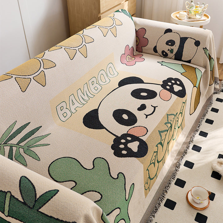 Decorative Panda Throw Blanket