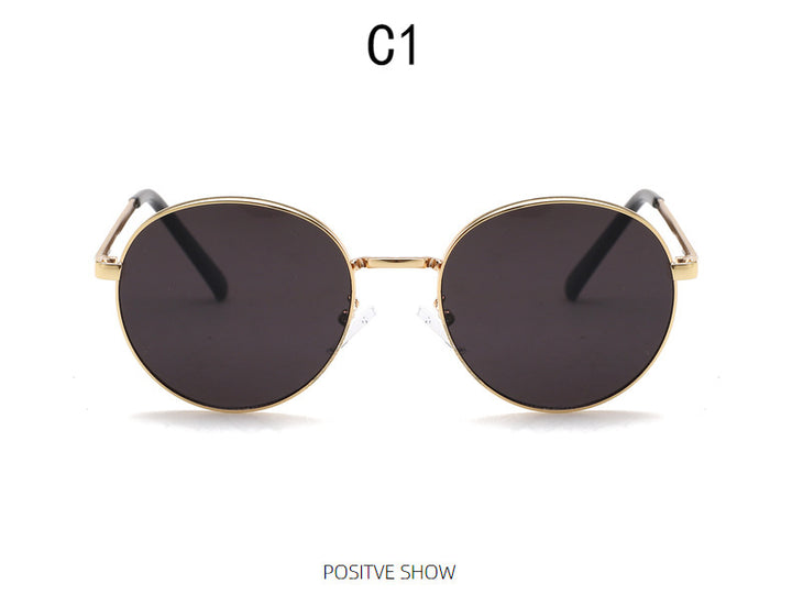 Women's fashionable sunglasses with mirrored gradient Bowlift