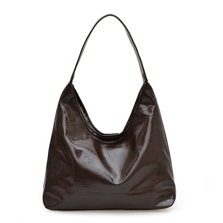 WoStylish Soft Leather Hobo Bag Bowlift