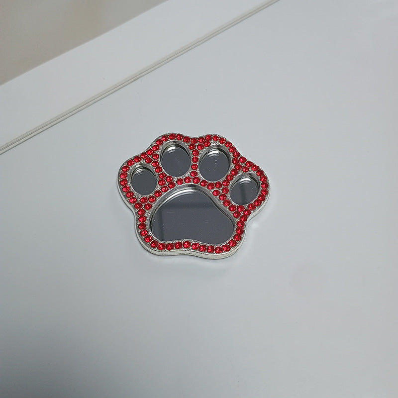 Cute Paw Print Mirror Bowlift
