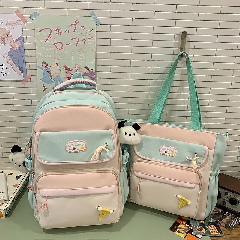 Multi-Functional Plush School Backpack Bowlift