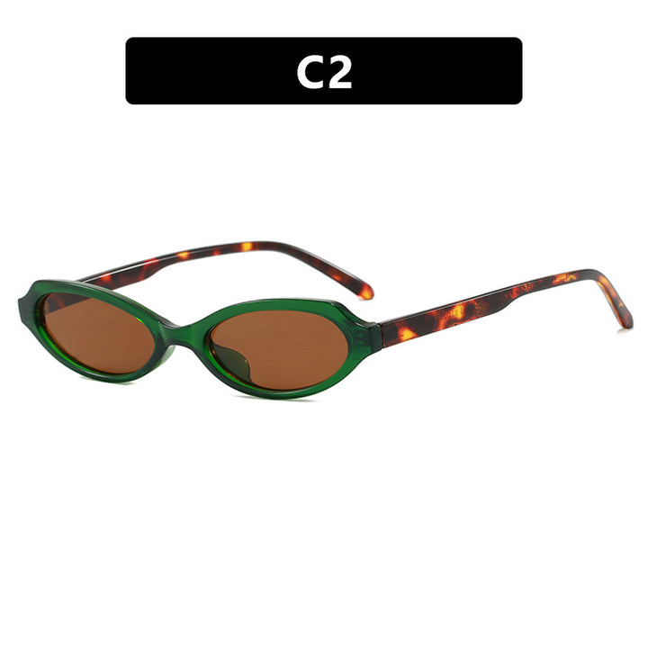 Ladies elegant sunglasses in stylish oval design Bowlift