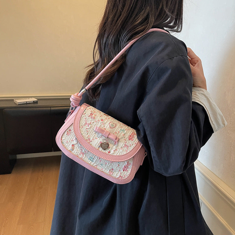 Playful Illustrated Mini Handbag Bowlift