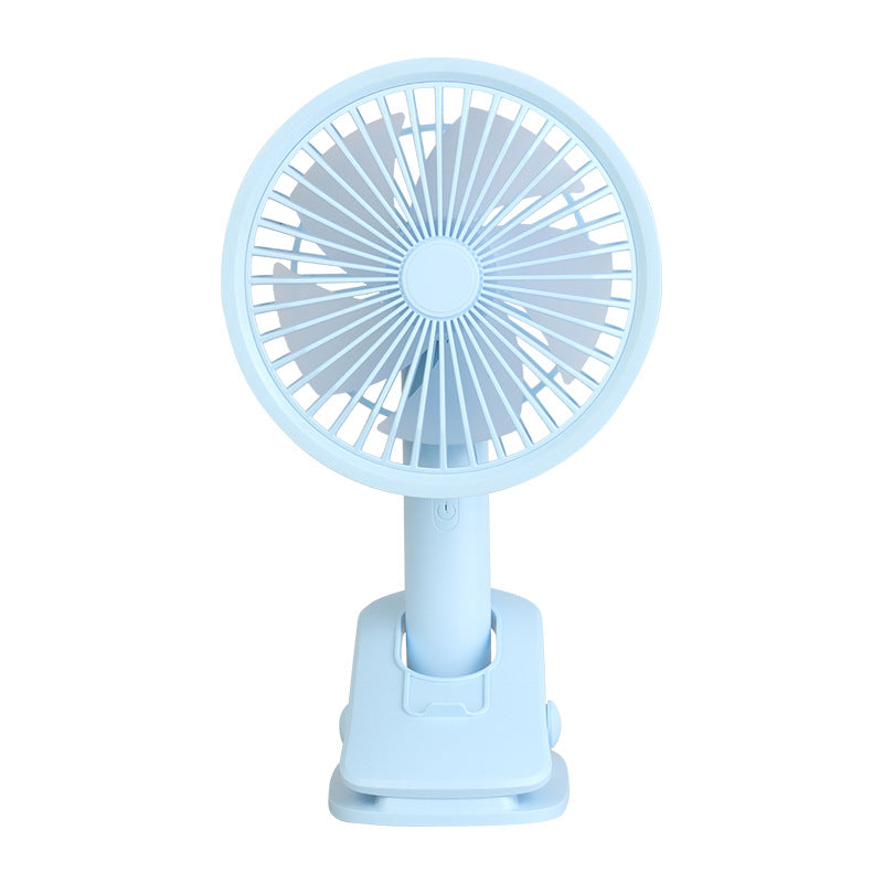 Women's Portable Table Fan with USB Charging Function and Flexible Tilt Bowlift
