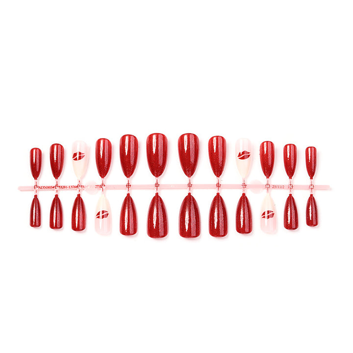 Glamorous Press-On Nail Set Bowlift
