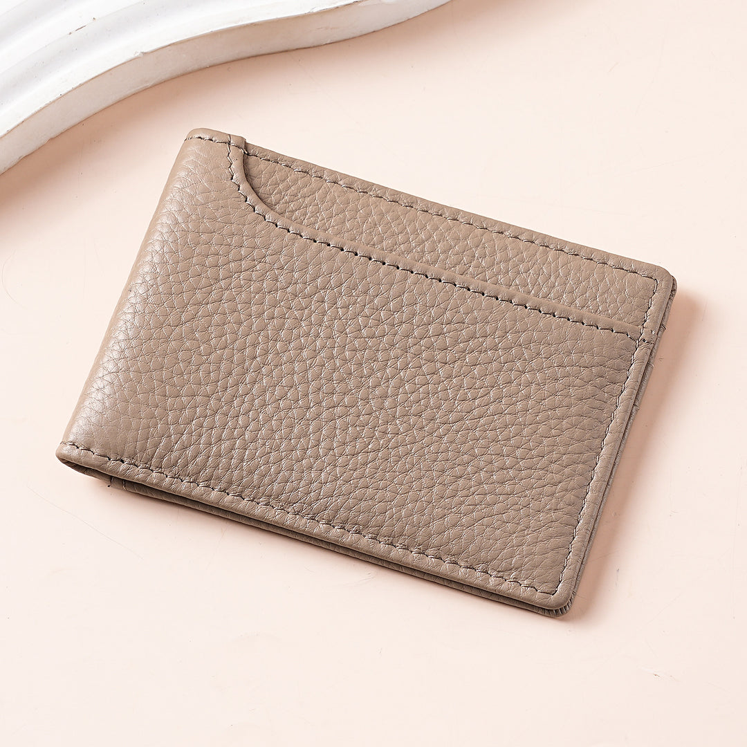 Textured Leather Wallet