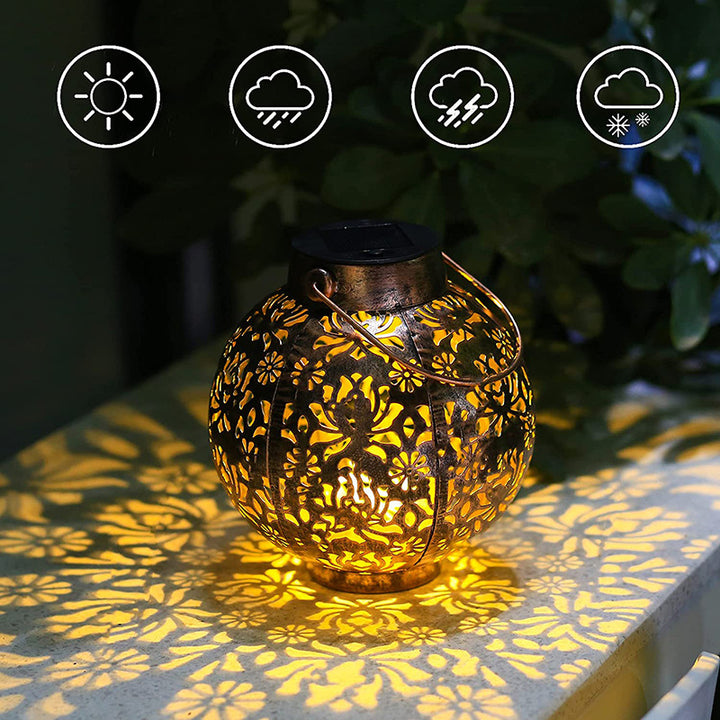 Metal Tree Of Life Projection Lantern Bowlift