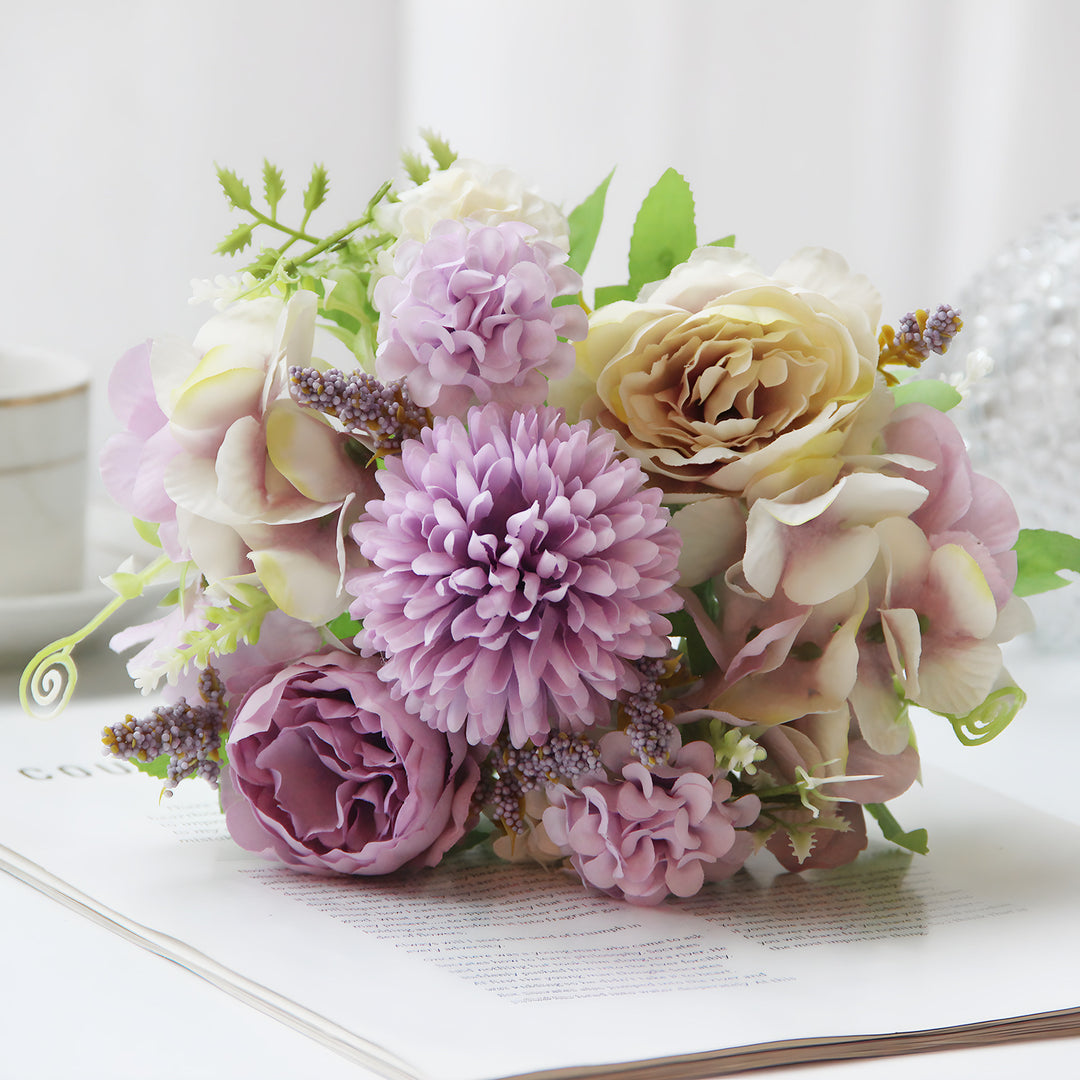 Realistic Artificial Floral Bouquet