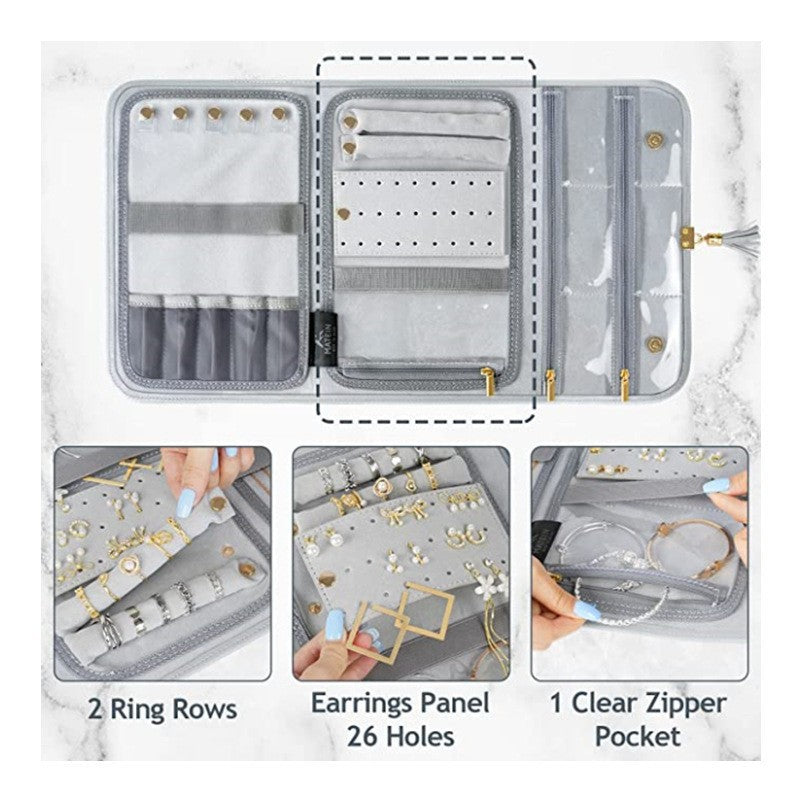 Elegant jewelry organizer with versatile compartments Bowlift