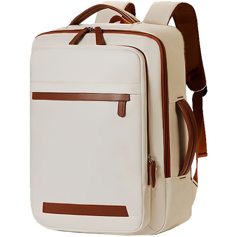 Elegant Laptop Backpack with Comprehensive Organizational Compartments Bowlift