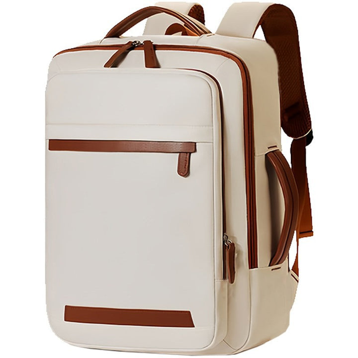 Elegant Laptop Backpack with Comprehensive Organizational Compartments Bowlift
