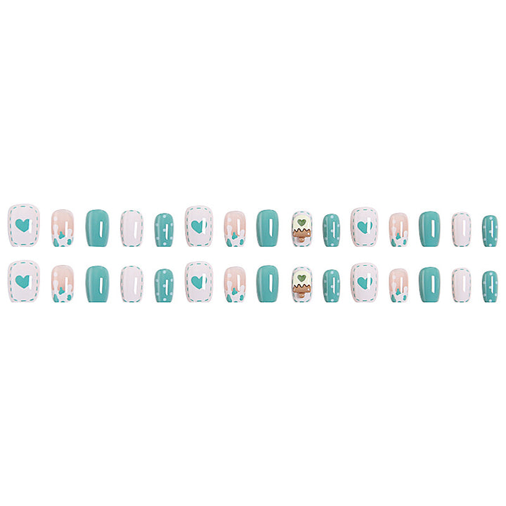 Nail set with intricate design Bowlift