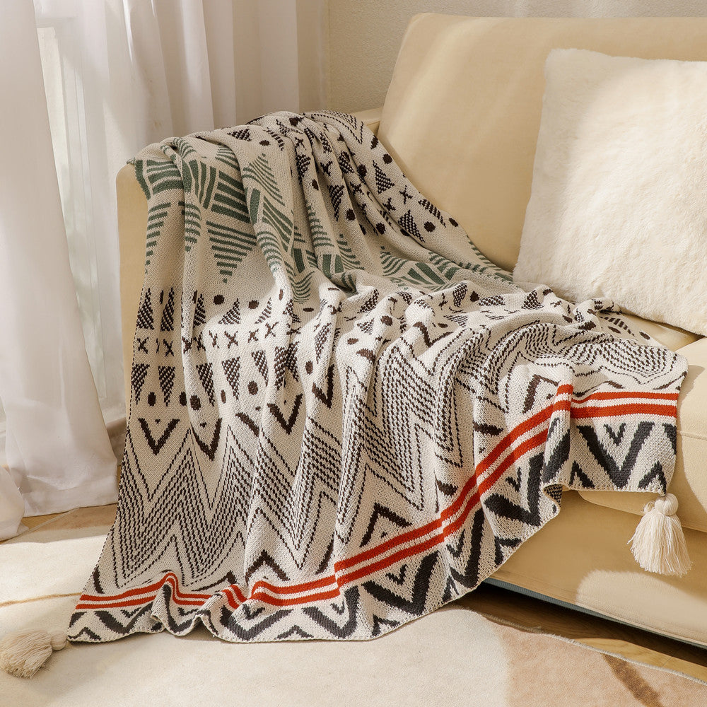Decorative Patterned Throw Blanket