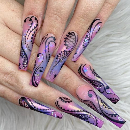 Fantasy Artificial Nails Bowlift