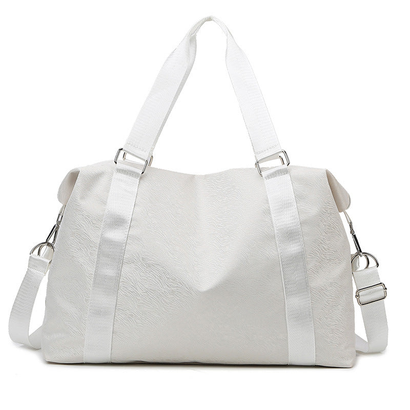 Durable Textured Travel Duffle Bag Bowlift