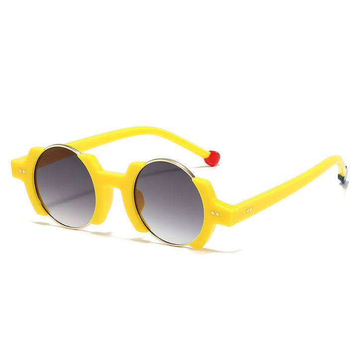 Unique Geometric Frame Sunglasses Bowlift 1787812353