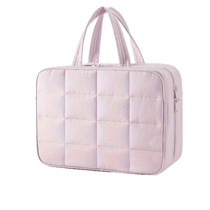 Fashionable and Padded Cosmetic Organizer Bag Bowlift