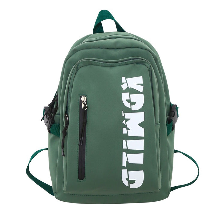 Multi-Functional Canvas School Backpack Bowlift