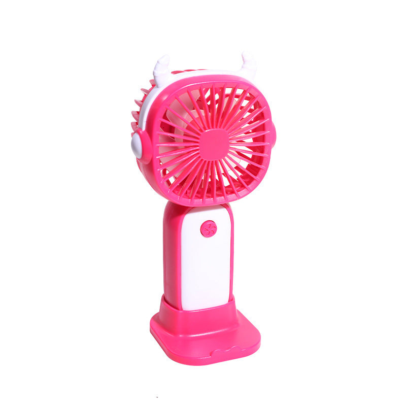 Ladies portable hand fan in cute cat design Bowlift