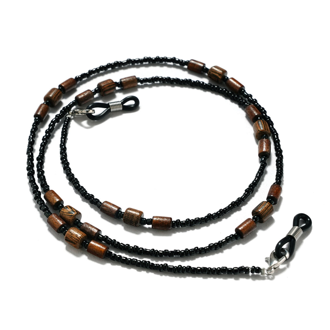 Artisan oden Beaded Eyewear Chain Bowlift