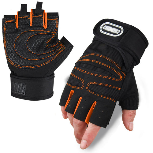 Men's training gloves with ergonomic gel padding Bowlift