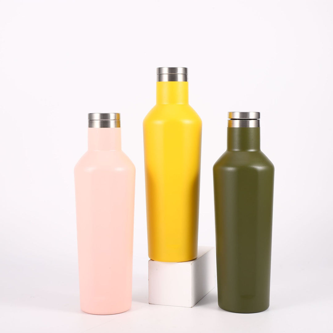 Ladies elegant and insulated drinking bottle made of stainless steel Bowlift