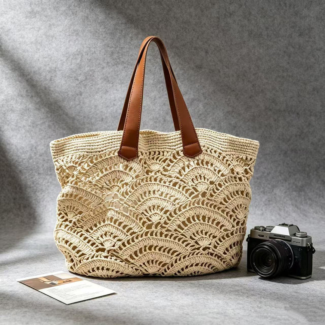 Handmade net basket bag Bowlift