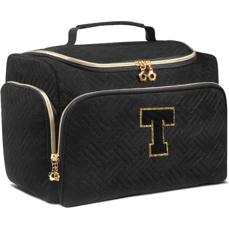 Cosmetic Organizer Bag with Multi-functional Interior Layout Bowlift