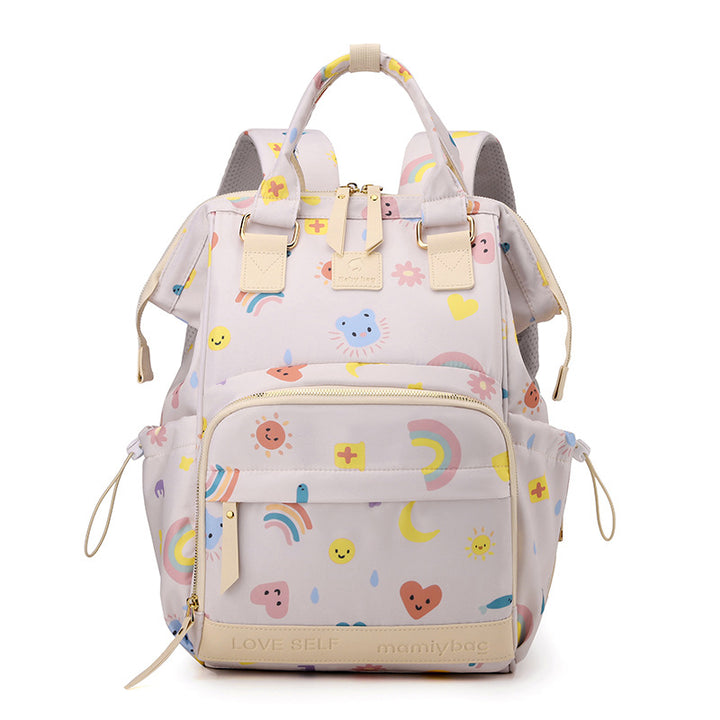Fun Patterned Diaper Backpack Bowlift