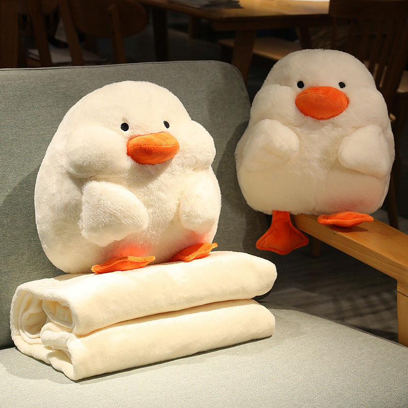 Squirrel-shaped cuddle pillow Bowlift