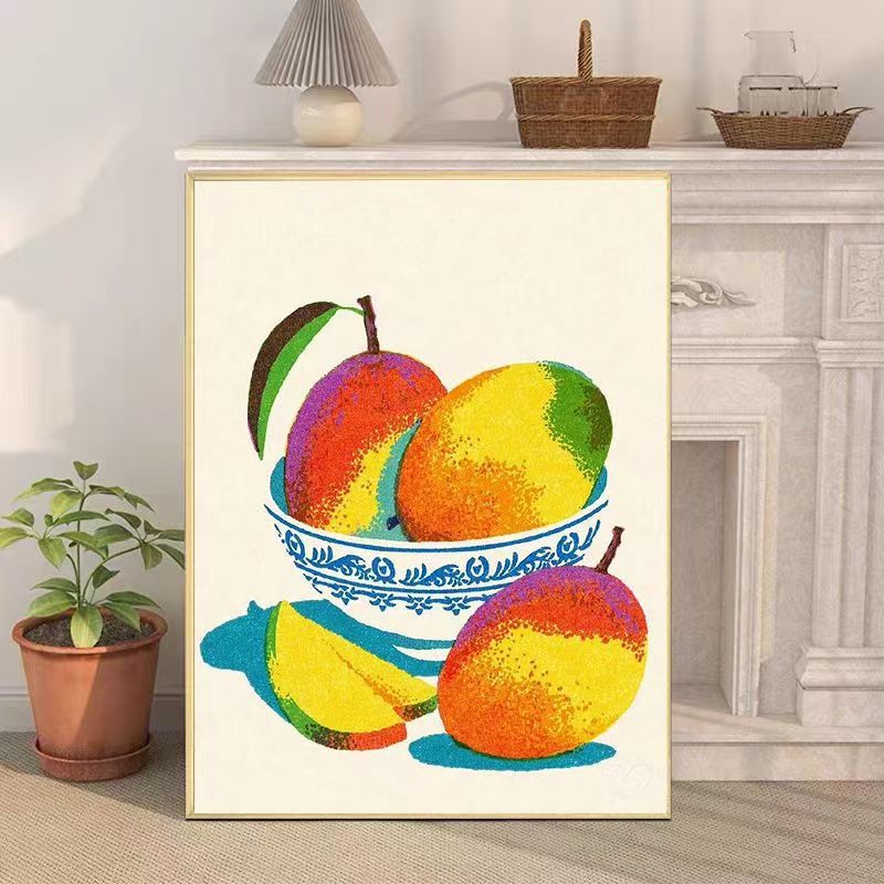 Retro-Inspired Still Life Canvas Art Print Bowlift