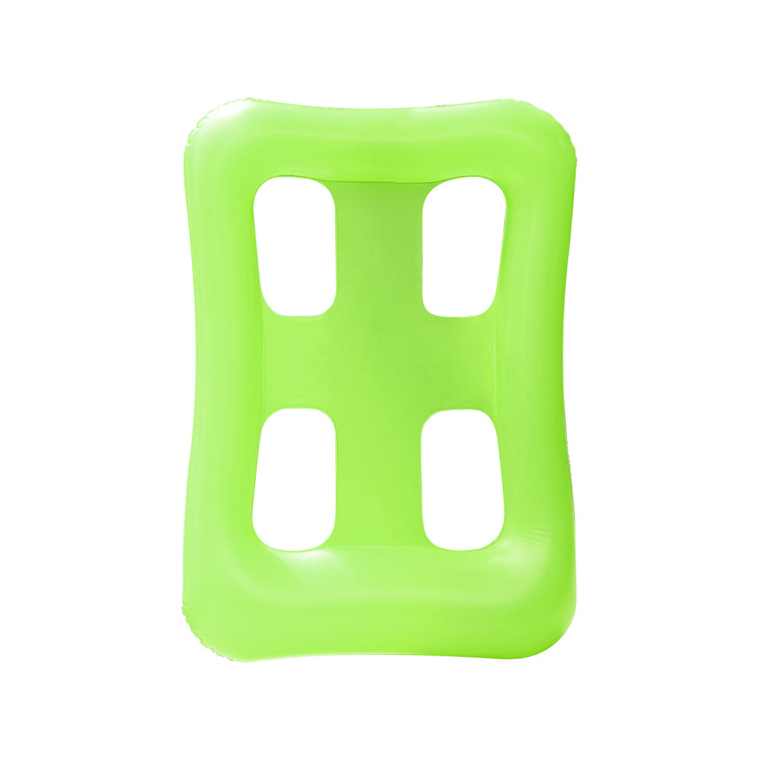 Women Comfortable Inflatable Pool Lounger with Ergonomic Design Bowlift