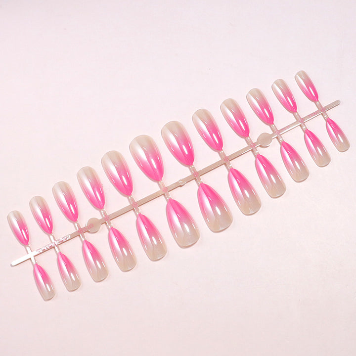 Elegant Ombre Stiletto Press-On Nails Bowlift