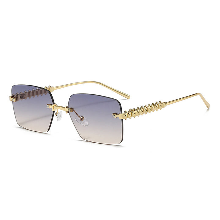 Women extravagant square glasses Bowlift