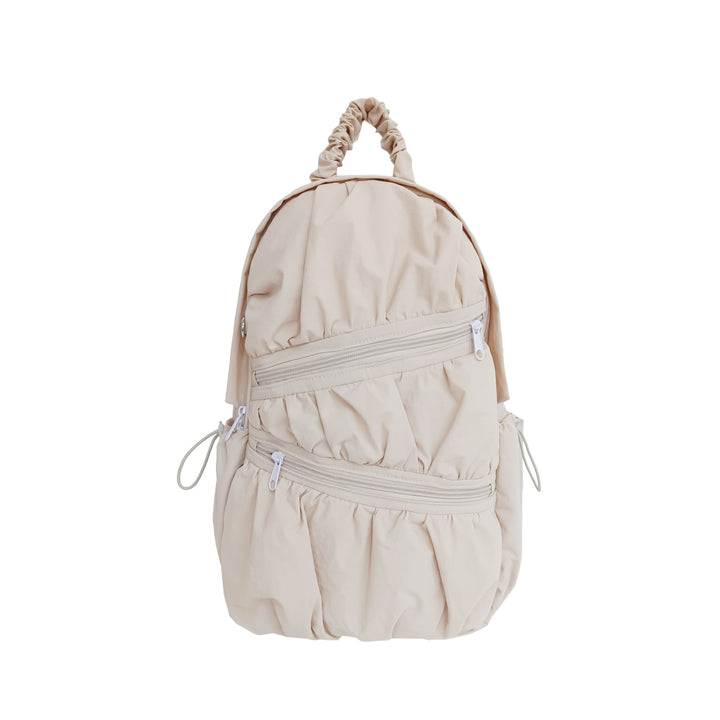 Backpack with Innovative, Versatile Compartment System and Elastic Design Bowlift