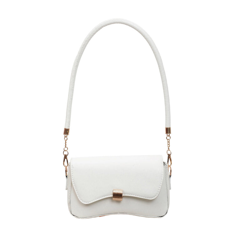 WoElegant Faux Leather Evening Clutch Bowlift