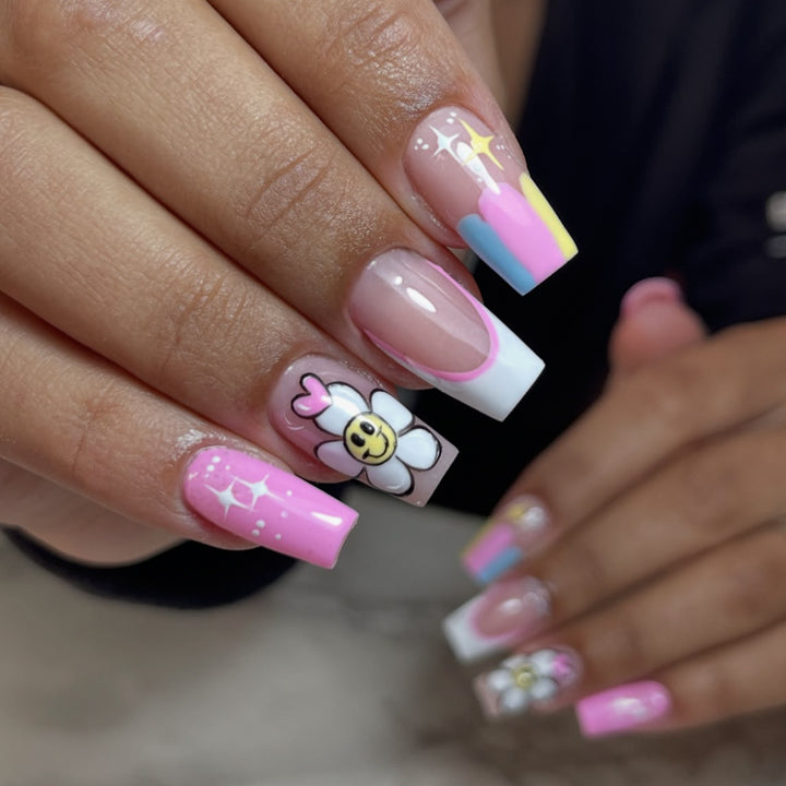 Creative Floral-Themed Nail Art Extensions Bowlift
