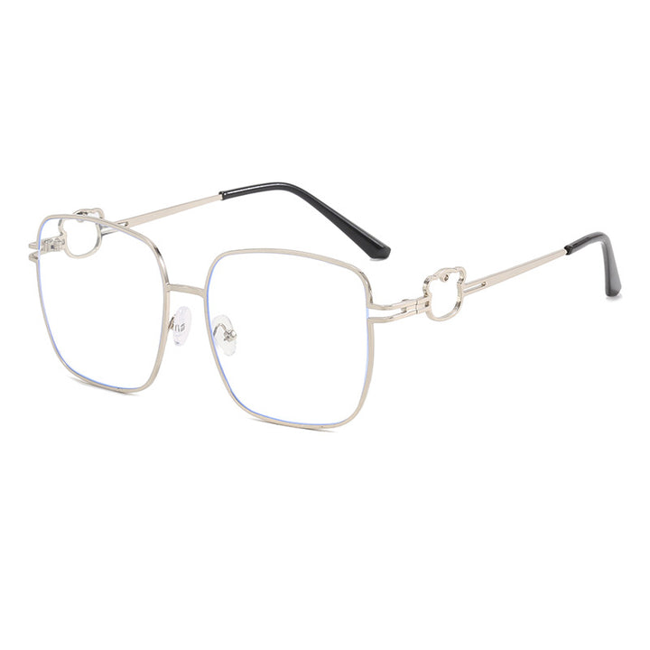 Women’s fashionable square glasses with unique accents Bowlift