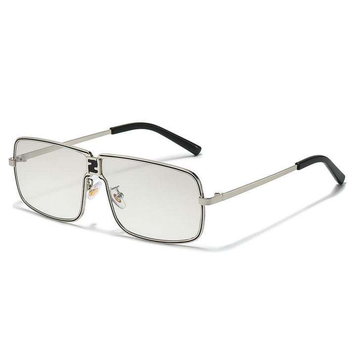 High-Fashion Geometric Frame Sunglasses Bowlift