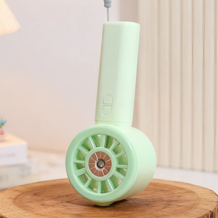 Women's portable spray fan with USB connection and speed controller Bowlift