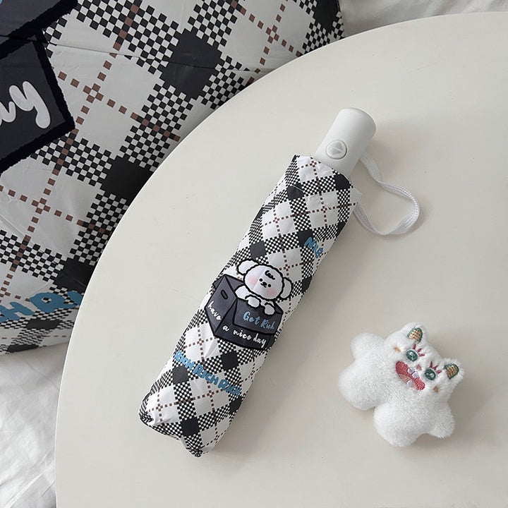 Women Folding Umbrella with Compact Design Bowlift