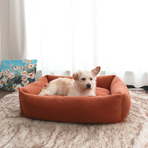 Cozy Bolstered dog Lounge