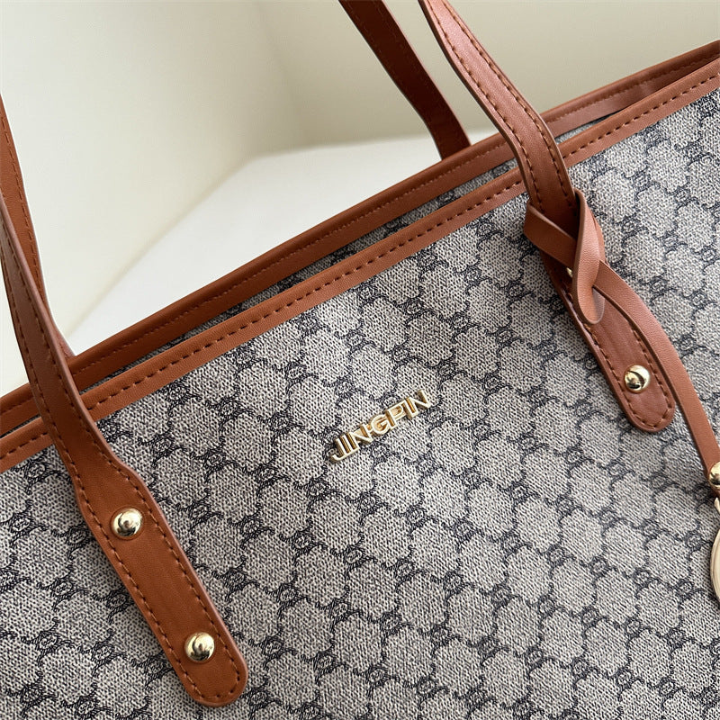 Elegant Geometric Pattern Tote Bag