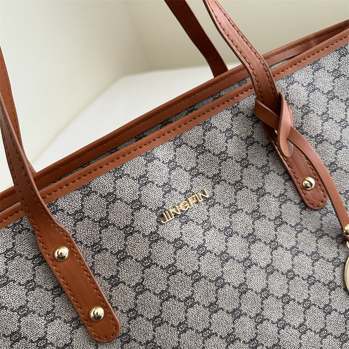 Elegant Geometric Pattern Tote Bag