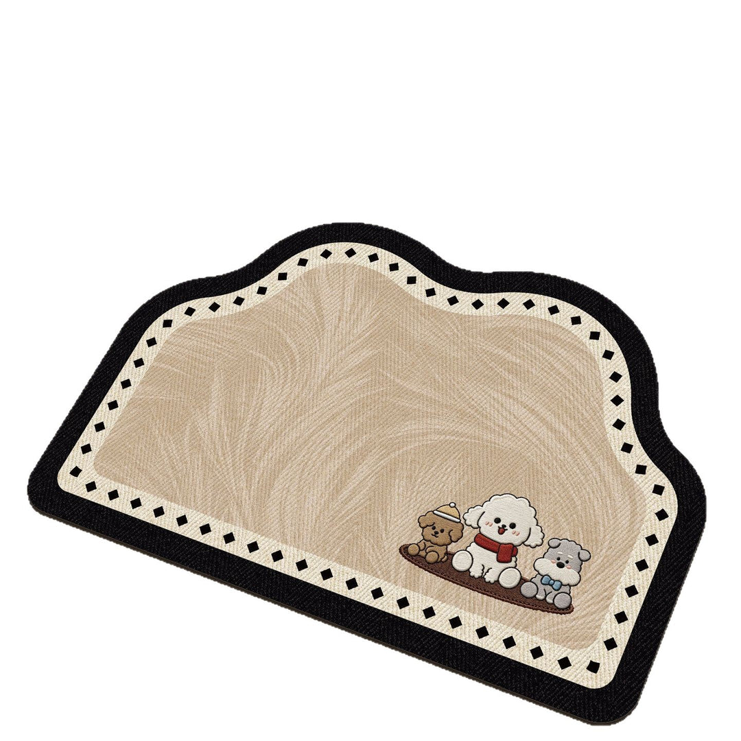 Playful Animal-Themed Bathroom Mat Bowlift