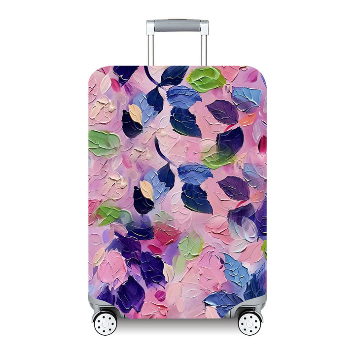Unisex hard-shell travel suitcase with artistic landscape design Bowlift