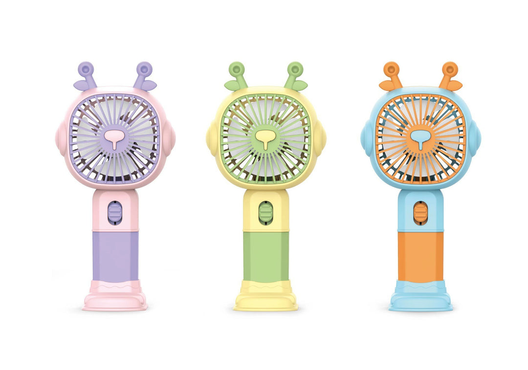 Portable Cute Cartoon-Themed Handheld Fan Bowlift