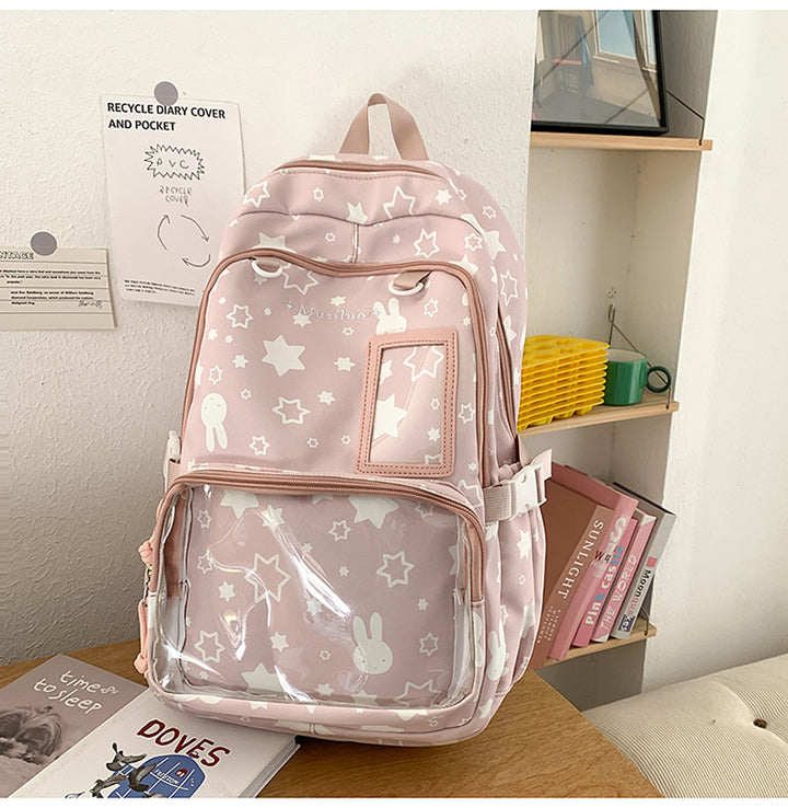 Cute Illustrated Character Backpack Bowlift 1791205084